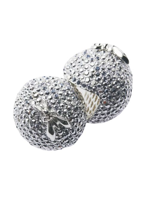 Orecchini Crystal Sphere in metallo Silver Patrizia Pepe | 2J2605 M097Z005